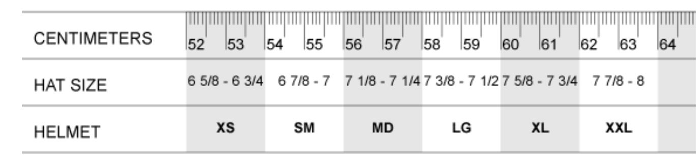 fitting room ruler