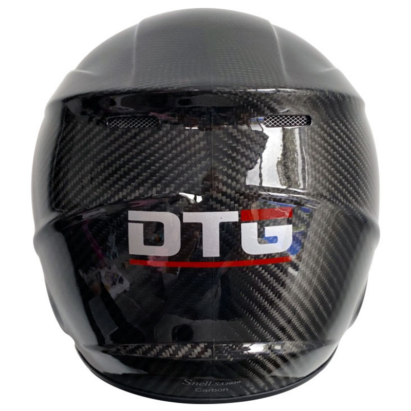 DTG Procomm 4 Carbon Premium Full Face Helmet Tiger Mask Ready