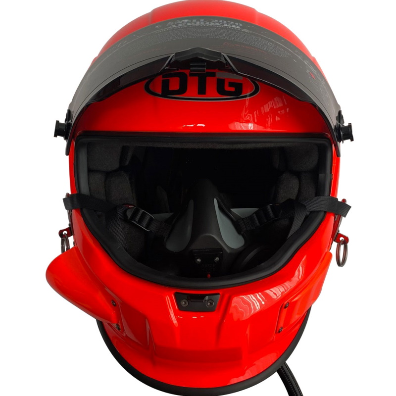 DTG Procomm 4 Full Face Helmet Tiger Ready